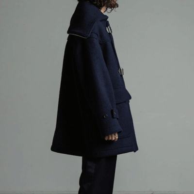 5 news : MARKAWARE 「Organic Suffolk Melton Short Belted Duffle Coat」