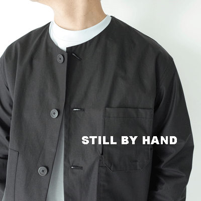 5 news : STILL BY HAND 「BL01201 ワックスコーティング風・コットン