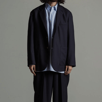 【21SS】MARKAWARE SUCKCOAT WOOL TROPICAL