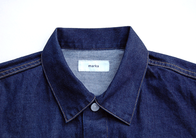 5 news : marka マーカ M21A-04BL01C [ 12oz ORGANIC COTTON DENIM JACKET INDIGO  インディゴ ]