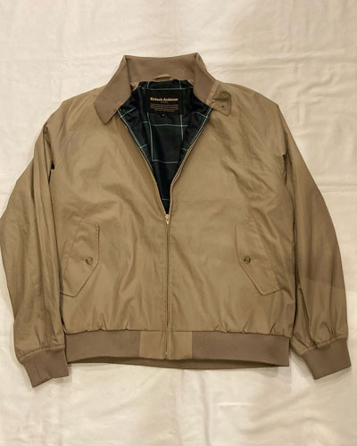 different news : 【Kinloch Anderson / HARRINGTON JACKET】